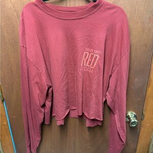Taylor Swift Red-Pink Tour Tag Crewneck